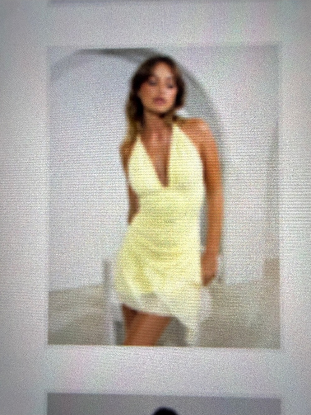 Tiger Mist frieda dress yellow butter - small - Picture 3 of 3